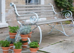 Montpellier Bench - Sky Blue sky
